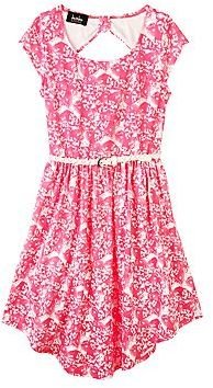 JCPenney BY AND BY GIRL by&by Girl Keyhole-Back Print Dress - Girls 7-16