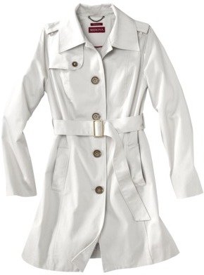 Merona Belted Long Trench Coat - Assorted Colors