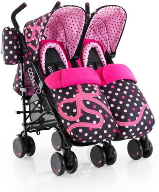 Cosatto Supa Dupa Twin Stroller - Bow How