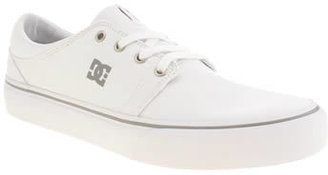 DC mens white trase tx trainers