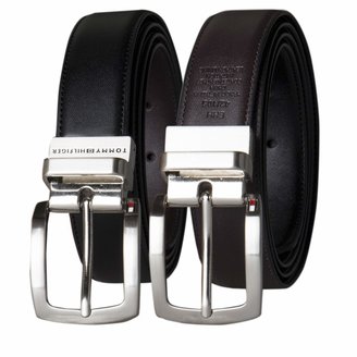 Tommy Hilfiger mens Interchangable Buckle and Reversible Boxed Set apparel  belts - ShopStyle