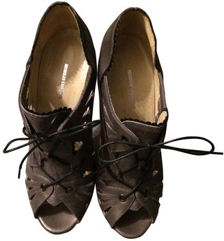 Nicholas Kirkwood Metallic Leather Ankle boots