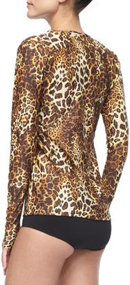 Cover Perfect Swim Leopard T-Shirt