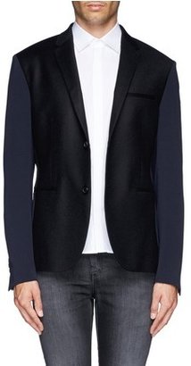 Nobrand Contrast flannel front blazer