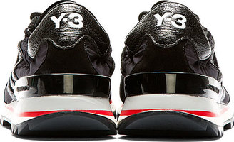 Y-3 Black Rhita Sneakers