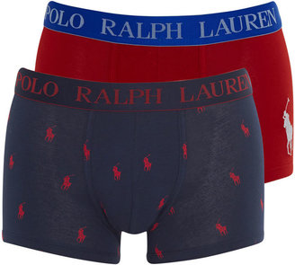 Polo Ralph Lauren Metallic and All Over Polo Player 2 Pack Trunk