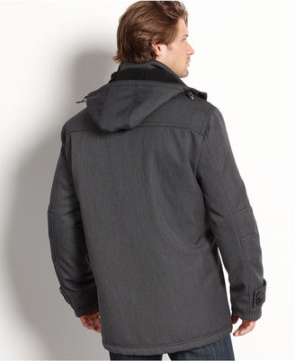 Hawke and Co. Outfitter Coat, The Black Collection Colton Utility Coat with Hood
