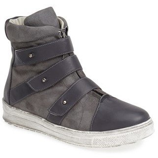Plomo 'Libby' Leather & Suede High Top Sneaker (Women)