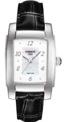 Tissot Ladies T Trend Black Leather Strap Watch T073.310.16.116.00