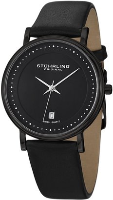 Stuhrling Original Men's 734G.03 Classic Ascot Castorra Elite Swiss Quartz Ultra Slim Date Watch
