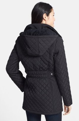 Calvin Klein Women's Hooded Quilted Jacket