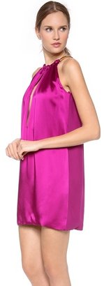 Versace Sleeveless Keyhole Dress
