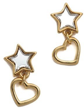 Marc by Marc Jacobs Star & Heart Earrings