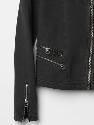 Gap Quilted moto knit jacket