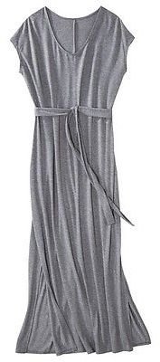 Merona Petites Short-Sleeve V-Neck Maxi Dress - Assorted Colors