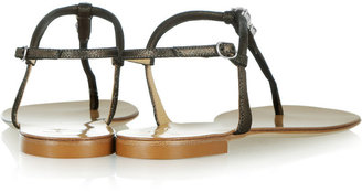 Giuseppe Zanotti Embellished suede sandals