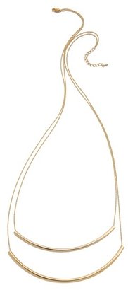 Jules Smith Designs Long Double Bar Necklace