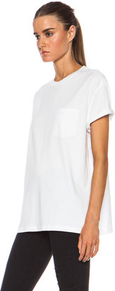 Alexander Wang T by Cotton Tee with Pocket