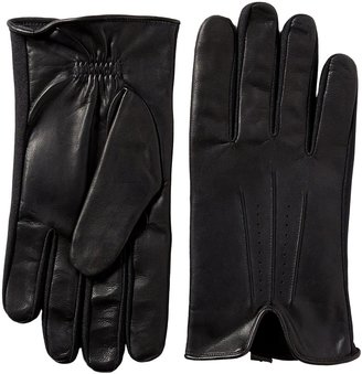Isotoner Men's Smartouch Stretch Glove with Leather Palm