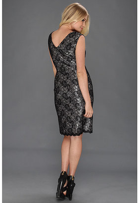 Tahari by Arthur S. Levine Tahari by ASL S/L Bonded Lace Cocktail