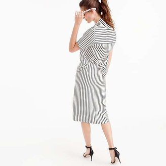 J.Crew Collection silk striped slip skirt