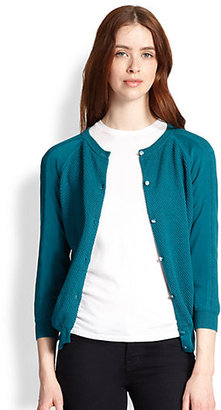 Marc by Marc Jacobs Sybil Mixed-Knit Cardigan