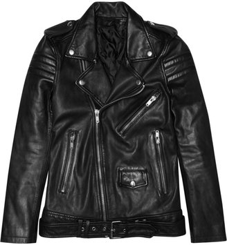 BLK DNM 8 leather biker jacket