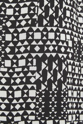 Vince Camuto 'Geo Diamond' Chiffon Overlay Maxi Skirt