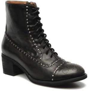 Jeffrey Campbell Women's MATTIE 2 Rounded toe Ankle Boots in Black