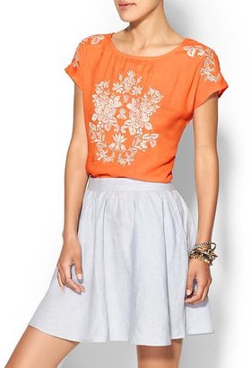 THML Clothing Sunny Embroidered Top