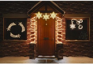 Indoor/Outdoor 10 M Clear Rope Christmas Lights