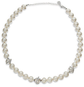 Swarovski Nude Pearl and Crystal Necklace