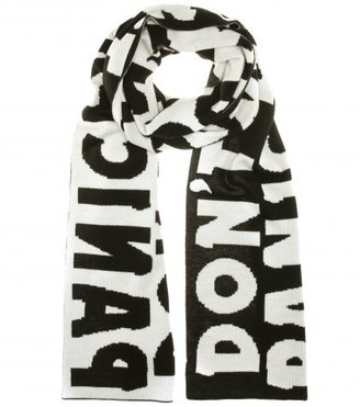 Marc by Marc Jacobs Don't Panic Wool Scarf