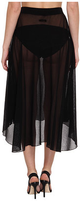 Jean Paul Gaultier Solid Wrap Skirt