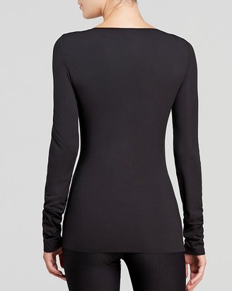 Wolford Pure Pullover Long-Sleeve Top