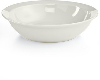 Martha Stewart Collection Harlow Talc White Dinner Bowl
