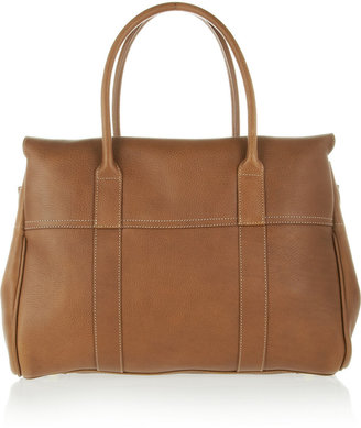 Mulberry The Bayswater textured-leather bag