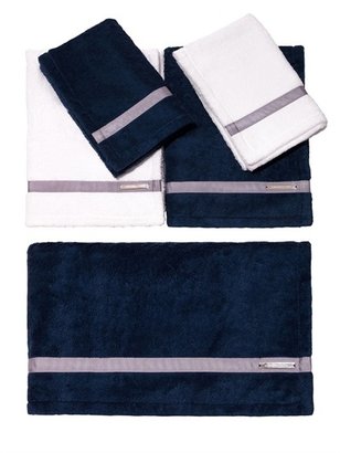 Alessandro Di Marco - Set Of 5 Cotton Terrycloth Towels