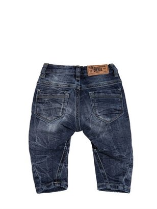 Diesel Denim Effect Cotton Jogg Jeans