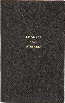 Smythson Panama "Shaken Not Stirred" Notebook
