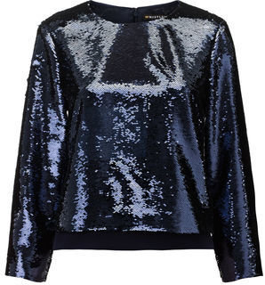 Whistles Sequin Top