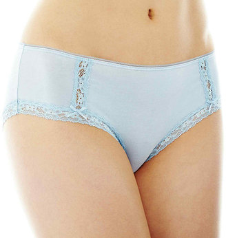 JCPenney Ambrielle Natural Comfort Lace-Trim Hipster Panties