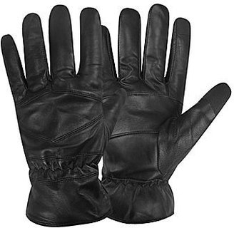 JCPenney Stafford Diamond-Patterned Leather Touch Screen Gloves