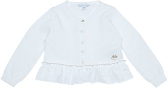 Little Marc Jacobs Girl`s knitted long sleeve cardigan