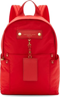Marc by Marc Jacobs Cambridge Red Preppy Nylon Backpack