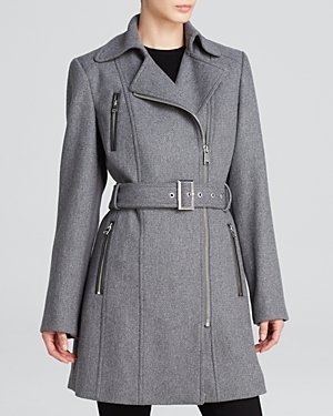 Calvin Klein Coat - Asymmetrical Wool