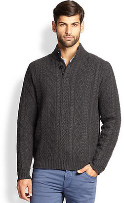 Saks Fifth Avenue Cashmere Cable Knit Pullover