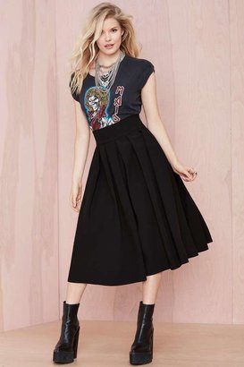 Nasty Gal Factory You Compleat Me Skirt - Black