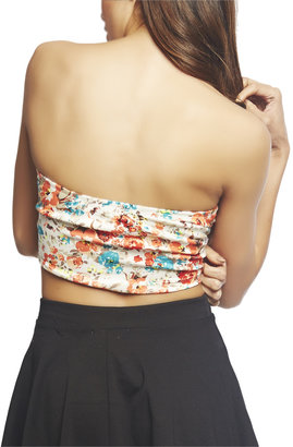 Wet Seal Floral Tube Top