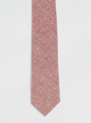 Topman Pink Textured 5cm Tie